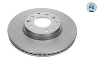 2X Meyle Bremsscheibe MEYLE-PD: Advanced Performance And Design. 35-15 521 0040/