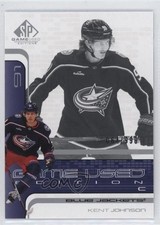 2022 Upper Deck SP Game Used 2001-02 Retro Rookies /999 Kent Johnson #R-15 0r0m