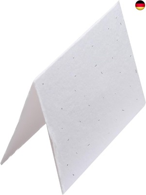 Wanderings Handgemachte Blankokarten Mit Blumensamen Von Wanderings | 12.5cm x