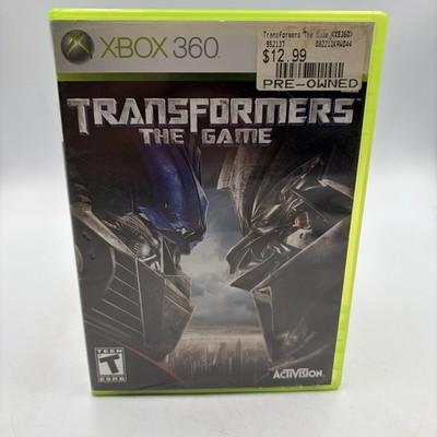 Transformers: The Game (Xbox 360, 2007) Complete W/ Manual-