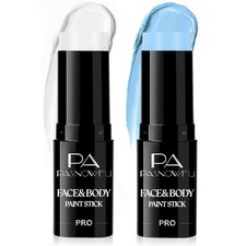 White Light Blue Face Paint Sticks Waterproof Body Paint