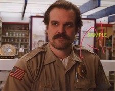 DAVID HARBOUR REPRINT 8X10 PHOTO SIGNED AUTOGRAPHED MAN CAVE STRANGER THINGS