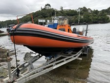 6mtr Rib Boat Made by Osprey and Fully Rebuilt From Hull Up With Twin Honda BF90