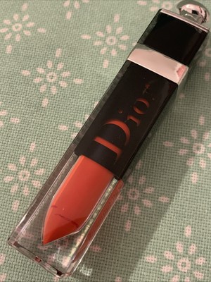 Dior Dior Addict Lack Plump Lipgloss Lippenstift 648 Dior Pulse Orange Rot Neu