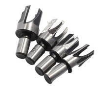 Zapfenbohrer Set BGS 4-teilig 6 8 10 13mm Zapfenschneider Werkstatt Holz unisal