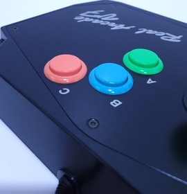 Sega Saturn HORI HSS-09 Real Arcade V7 Stick Boxed Tested Japan Rar