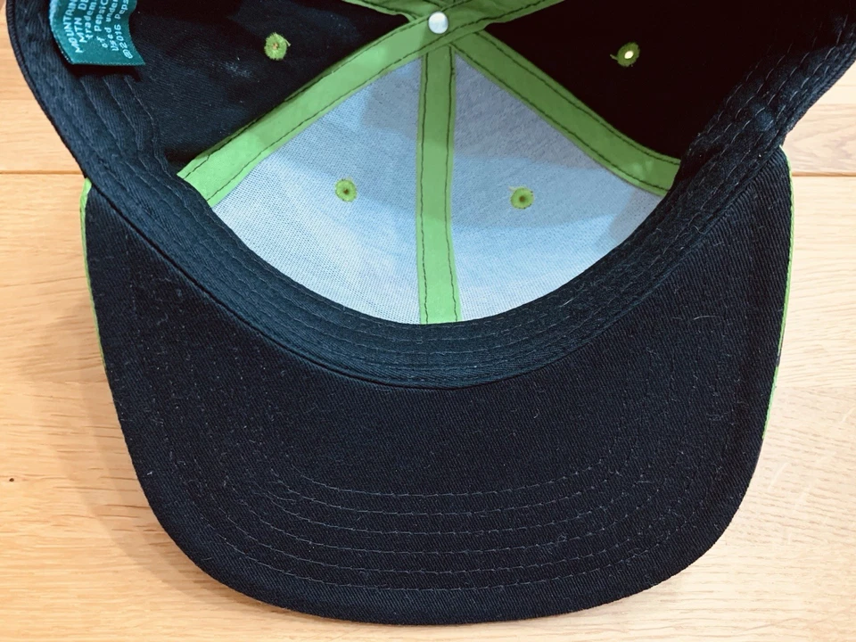 Mountain Dew 方格比尔棒球风格帽子百事公司 2016 促销 — 第 4/4 张图片