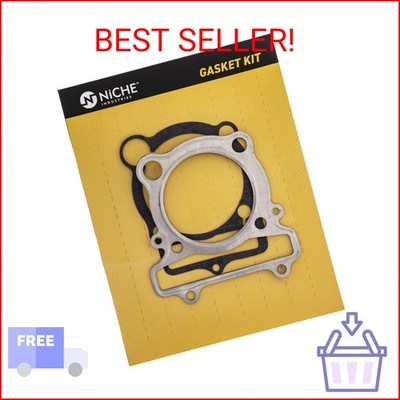 NICHE Top End Gasket Kit for Yamaha Grizzly 350 Raptor Big Bear Warrior Wolverin