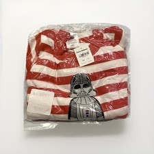 HANNA ANDERSSON STAR WARS DARTH VADER RED SHORT JOHN PAJAMAS 120 6 7 NWT