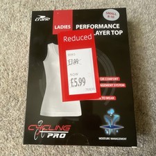Ladies Cycling Pro Performance Layer Top Size Small (8-10)