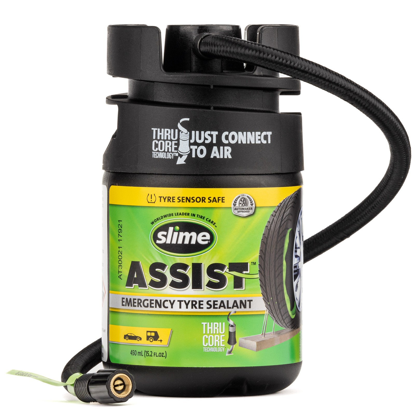 Slime Emergency Flat Tyre Repair Sealant - Cars, Motorcycles, Vans, Trailers - Image 5