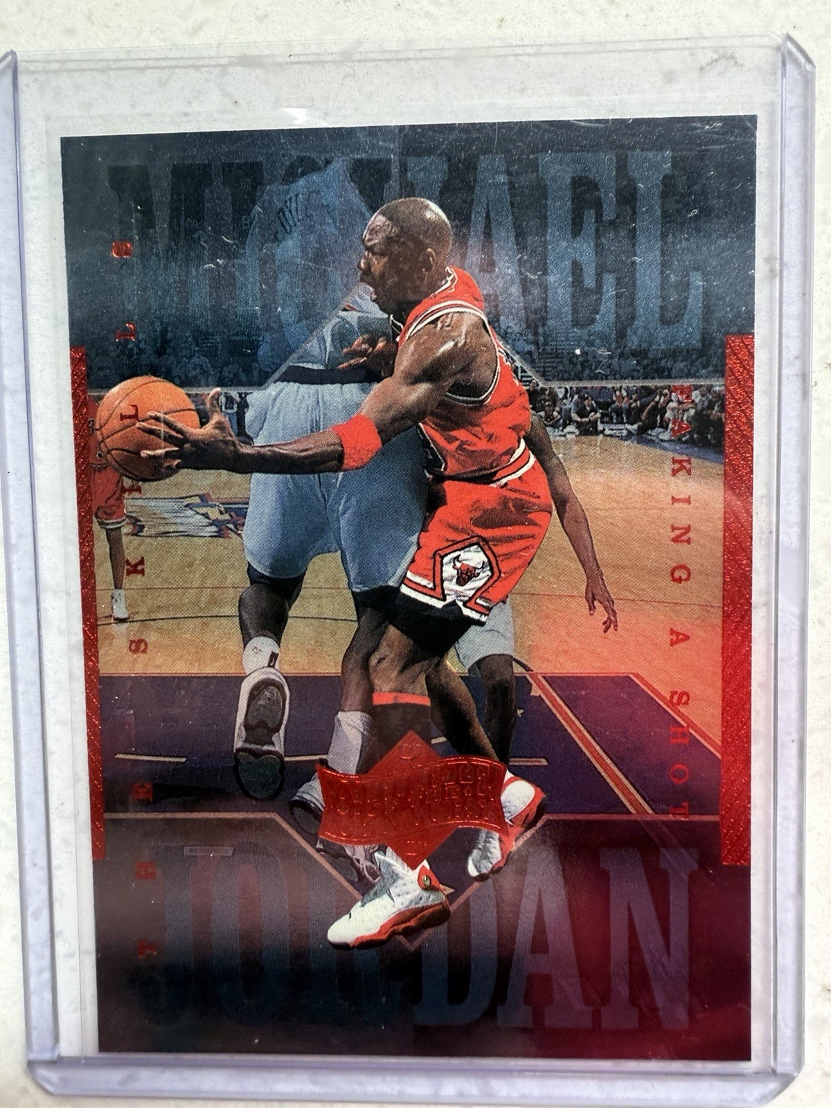 1999 Upper Deck Michael Jordan Athlete of the Century #7 Chicago Bulls