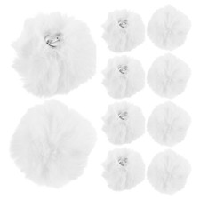 12 Pcs Pin Fake Fur Ball Accessories Fuzzy Pom Poms for Shoes Hats Faux