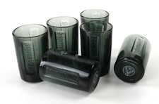 6 x J&auml;germeister Shot Glas Stamper Lik&ouml;r Pinnchen Hirschlogo Relief Gl&auml;ser 9475