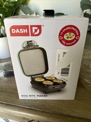 Dash Egg Bite Maker - Light Blue Aqua Teal Countertop Egg Cooker New In Box