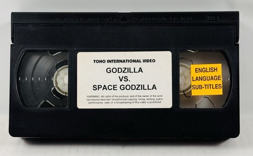 Godzilla Vs Space Godzilla - Nasce la creatura da combattimento definitiva...VHS ..VG - Foto 7 di 10