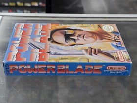 Power Blade (Nintendo NES, 1991) Completo CIB Gioco Box Manuale Autentico TESTATO