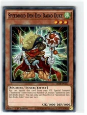 Yu-Gi-Oh! Speedroid Den Den Daiko Duke Common LED8-EN013 Moderately Played 1st