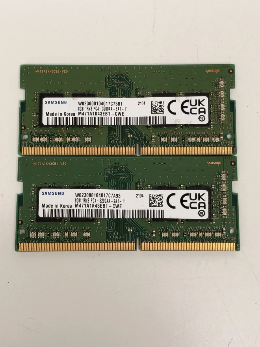 Samsung DDR4 SDRAM 16 GB Total Capacity Memory (RAM) for sale | eBay