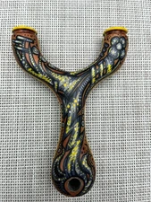 Custom Handmade. Hunting Slingshot. OTT. 90mm. UV