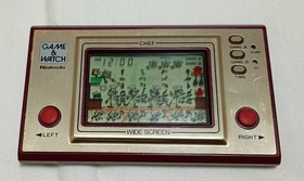 Nintendo Game ＆ Watch Chef Boxed Japan