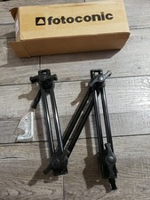 3 Section Double Articulated Arm with 5/8  Stud  3/8  Screw Thread, READ