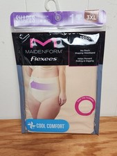 Maidenform Panties Women's Nude 3XL Flexees Brief Cool Comfort