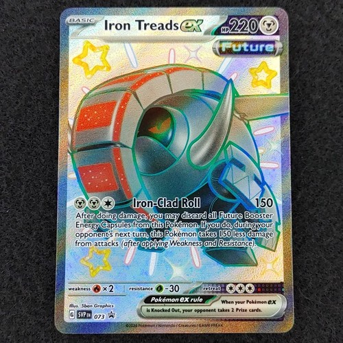 Pokemon Iron Treads ex #073 SVP Scarlet & Violet Promo MINT