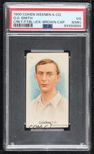 1900 Cohen Weenen Celebrities Jockeys Footballers Cricketers GO Smith PSA 3 11bd