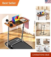Modern Adjustable Desk for Treadmill & Cycling - Supports 150 lbs, Easy Assembly