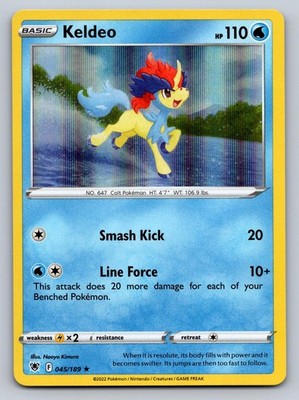 Keldeo (Cosmos Holo) 045/189 Holo Rare Miscellaneous Cards & Products Pokemon NM