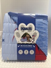 Peanuts Pet Cooling Throw Blanket Snoopy Charlie Brown 40x50 In Brand New
