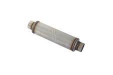 Silenciador de rendimiento de acero inoxidable Xtreme - 2,25" centro/centro - 4" redondo
