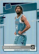 2020-21 Donruss Optic Holo #193 Nick Richards RC Rookie Card. rookie card picture