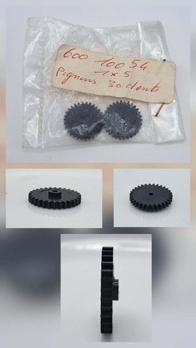JOUEF 600 10054 1/87 HO LOT 2 PIGNON ENGRENAGE Z30 30 DENT Ø 16 / 1.6 mm | Condition: Occasion