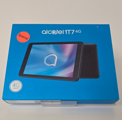 Alcatel 1T7 4G Tablet 7  Unlocked WiFi + LTE Android Lightweight Portable Device
