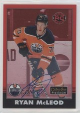 2020 O-Pee-Chee Platinum Retro Rookies Rainbow Red Ryan Mcleod #R-95 Auto 11jd