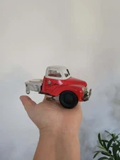 Vintage 1950s Courtland Wind-Up Tin Truck Cab