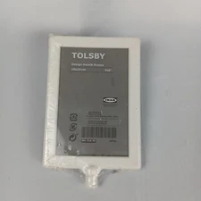 IKEA Tolsby Photo Picture Frame 4x6 For 2 Sided Photos Plastic White Decoration