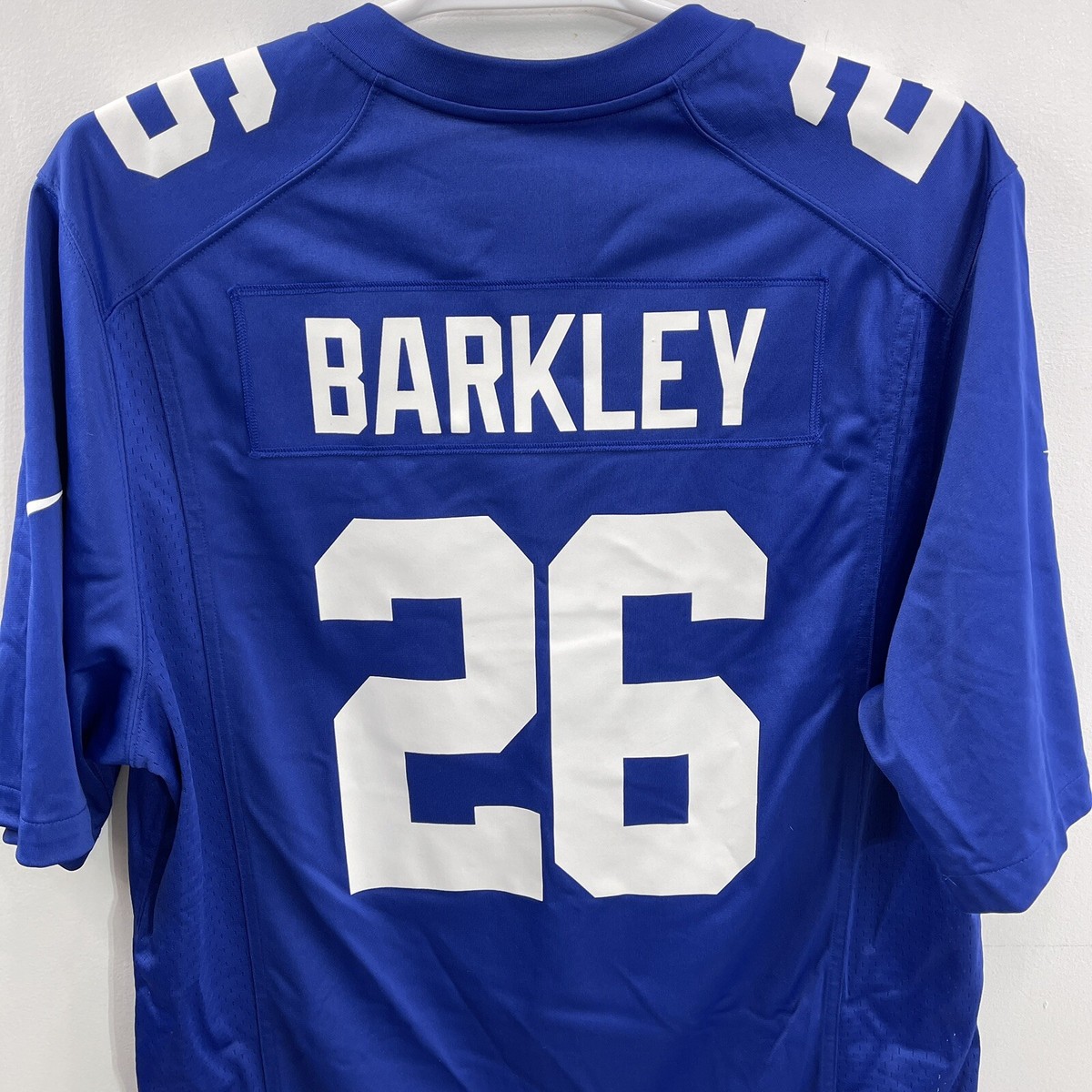 New York Giants Saquon Barkley Nike Royal Vapor Untouchable Elite