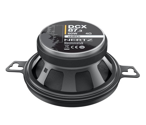 AUTHENTIC HERTZ DCX87.3 Dieci Series Coaxial 3.5" 2-Way 4 Ohm Speaker 90W Peak - Picture 3 of 4