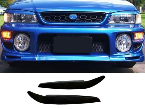 Fit For Subaru 97-01 Impreza GC8 WRX STI Headlights Eyebrow Eyelids Plastic - Picture 1 of 1