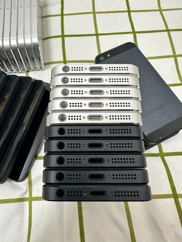 📱 Apple iPhone 5 16/32GB ios10 ocked Black white Grade A Condition USED 📱 - 第 4/4 張圖片