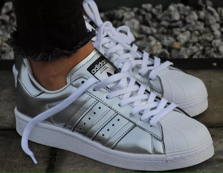 Miguel Ángel alcohol binario ADIDAS ORIGINALS SUPERSTAR BOOST BB2271 SILVER /METALLIC SILVER 100%  AUTHENTIC | eBay