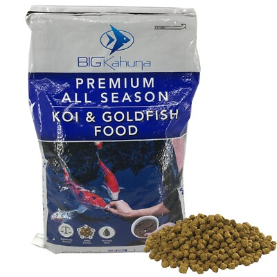 #ad 45 LBS FLOATING KOI FISH FOOD FAST FREE SHIPPING MADE IN USA SUPER SALE $129.95
