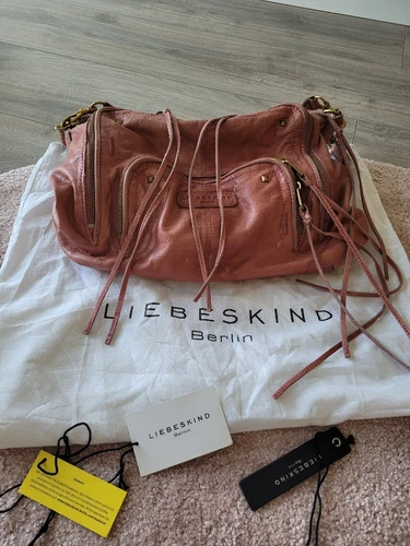 LIEBESKIND Handtasche "Biggi Double", butterweiches Leder, Farbe Powder *TOP* - Bild 3 von 7