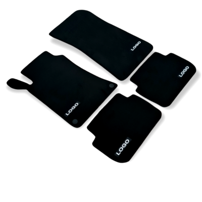 Floor Mats For Mercedes CLK Coupe C209 Cabrio A209 AMG Velour Car Mats