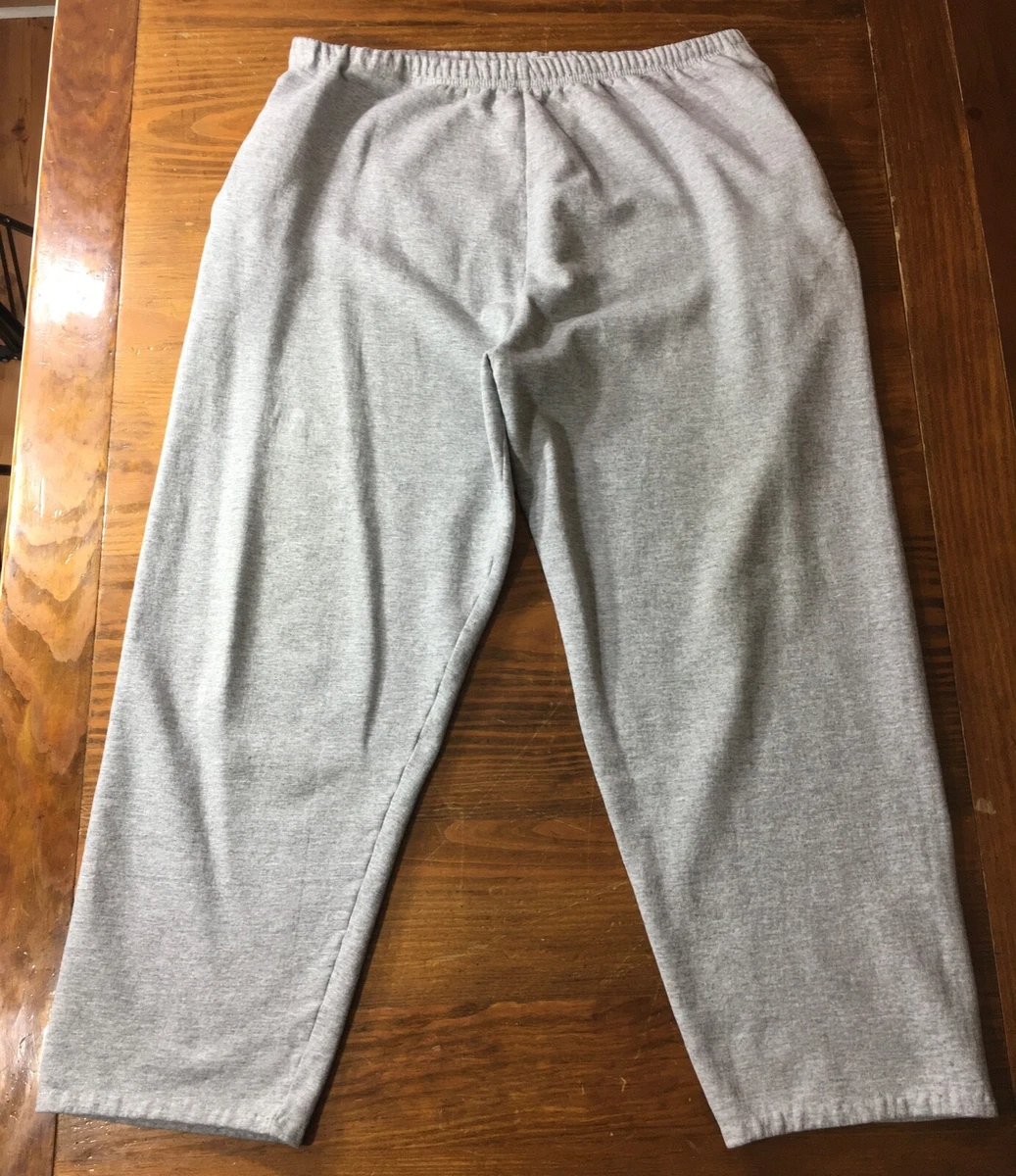 Champion Men's Sweatpants XL Gray Warm Up Extra Large