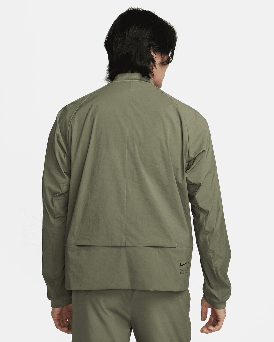 Nike APS Repel Versatile Bomber Jacket Mens Large Olive Green