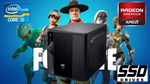 image is loading ultimate gaming cube i5 amd radeon rx460 ssd - fortnite ssd or hdd